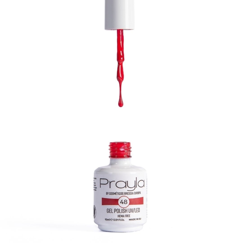 Gel polish UV/LED 48, hema free - Prayla (15 ml) Gel polish UV/LED 48, hema free - Prayla (15 ml)
