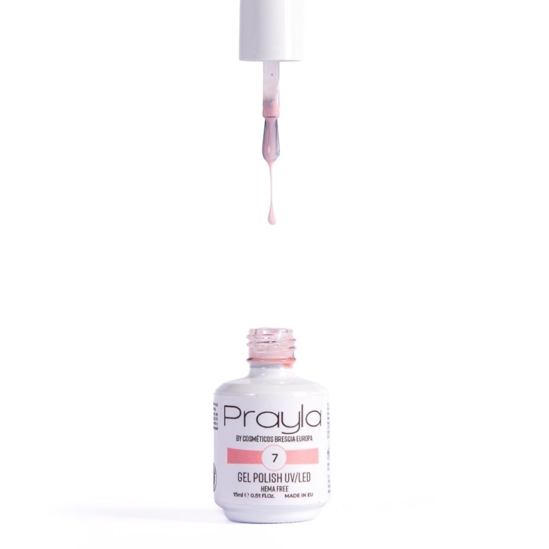 Gel polish UV/LED 7, hema free - Prayla (15 ml) Gel polish UV/LED 7, hema free - Prayla (15 ml)
