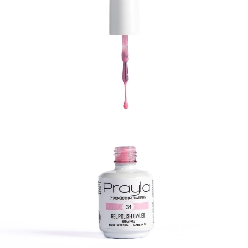 Gel polish UV/LED 31, hema free - Prayla (15 ml) Gel polish UV/LED 31, hema free - Prayla (15 ml)
