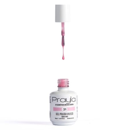 Gel polish UV/LED 31, hema free - Prayla (15 ml)