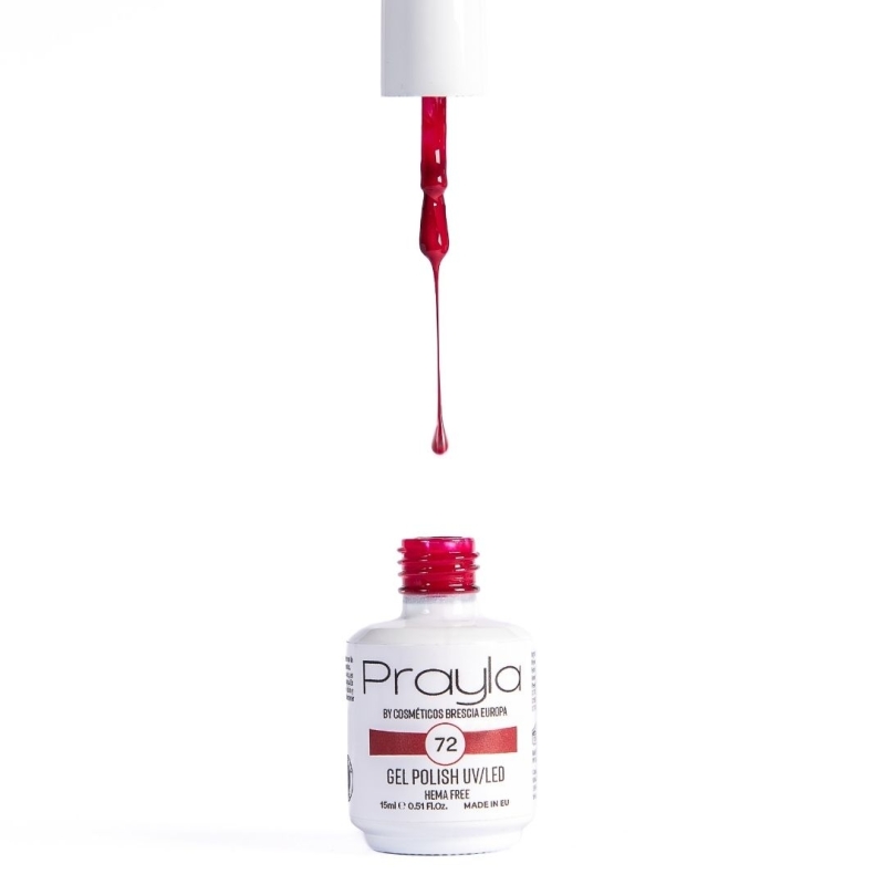 Gel polish UV/LED 72, hema free - Prayla (15 ml) Gel polish UV/LED 72, hema free - Prayla (15 ml)