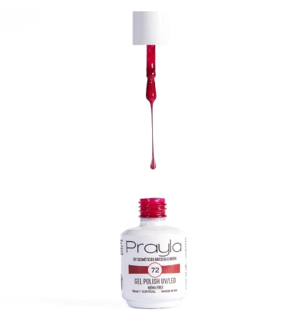 Gel polish UV/LED 72, hema free - Prayla (15 ml)