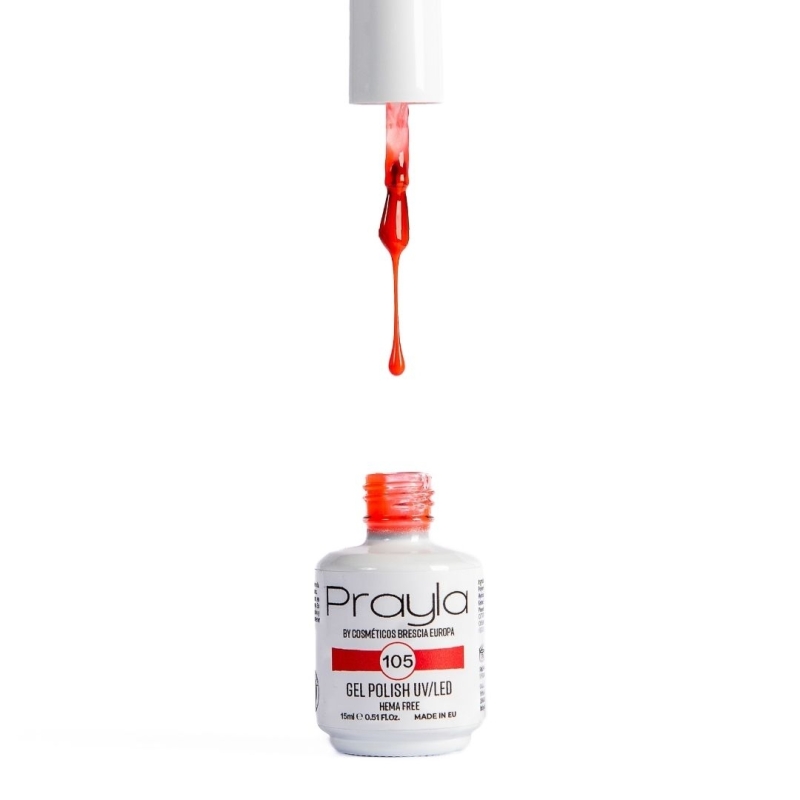Gel polish UV/LED 105, hema free - Prayla (15 ml) Gel polish UV/LED 105, hema free - Prayla (15 ml)