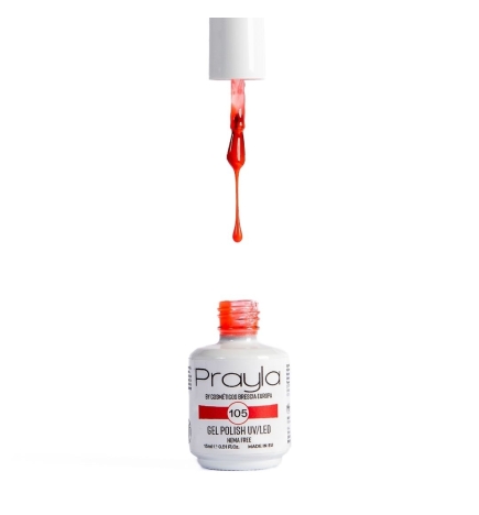 Gel polish UV/LED 105, hema free - Prayla (15 ml)