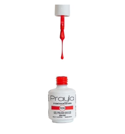 Gel polish UV/LED 106, hema free - Prayla (15 ml)