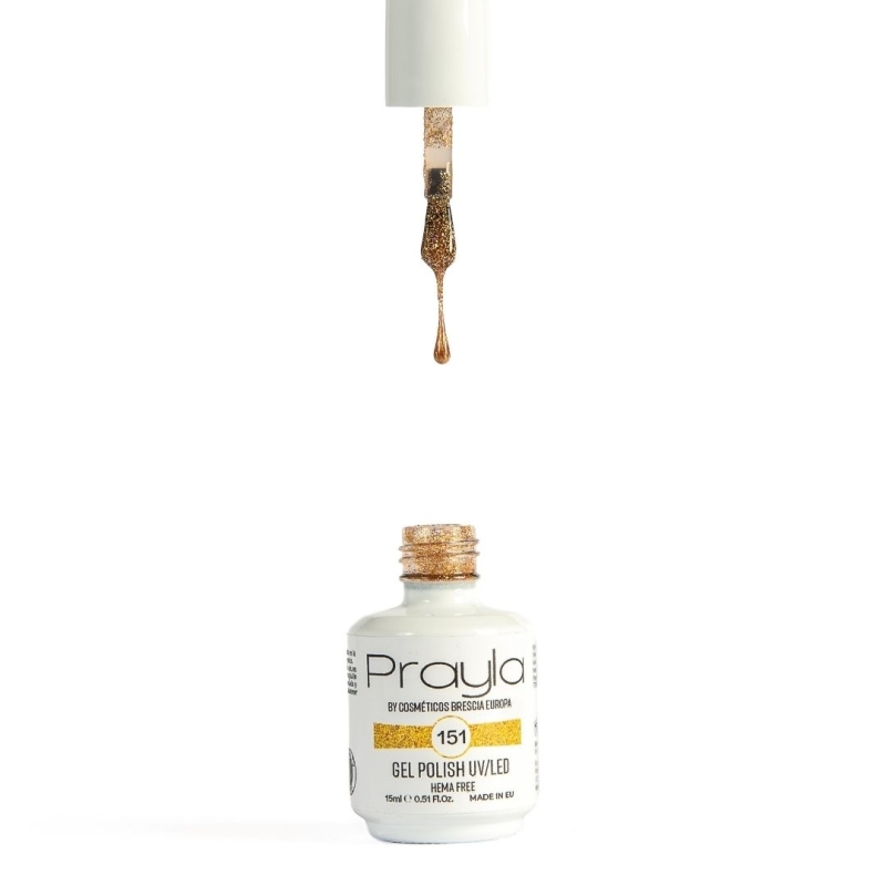 Gel polish UV/LED 151, hema free - Prayla (15 ml)