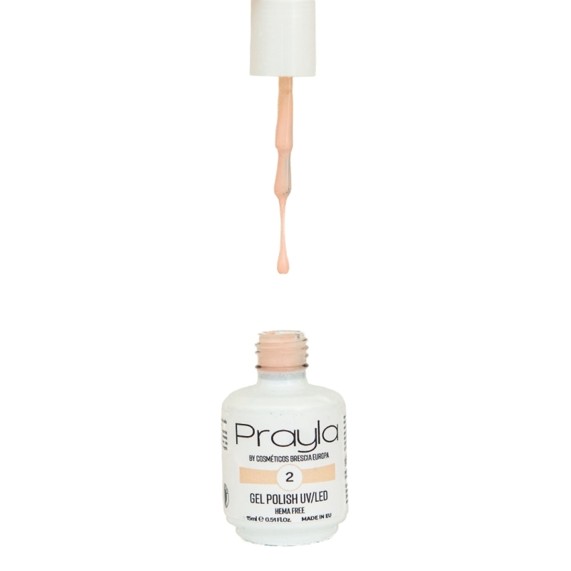 Gel polish UV/LED 2, hema free - Prayla (15 ml)