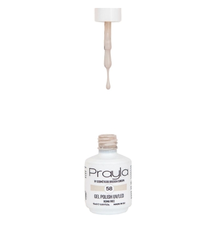Gel polish UV/LED 58, hema free - Prayla (15 ml)