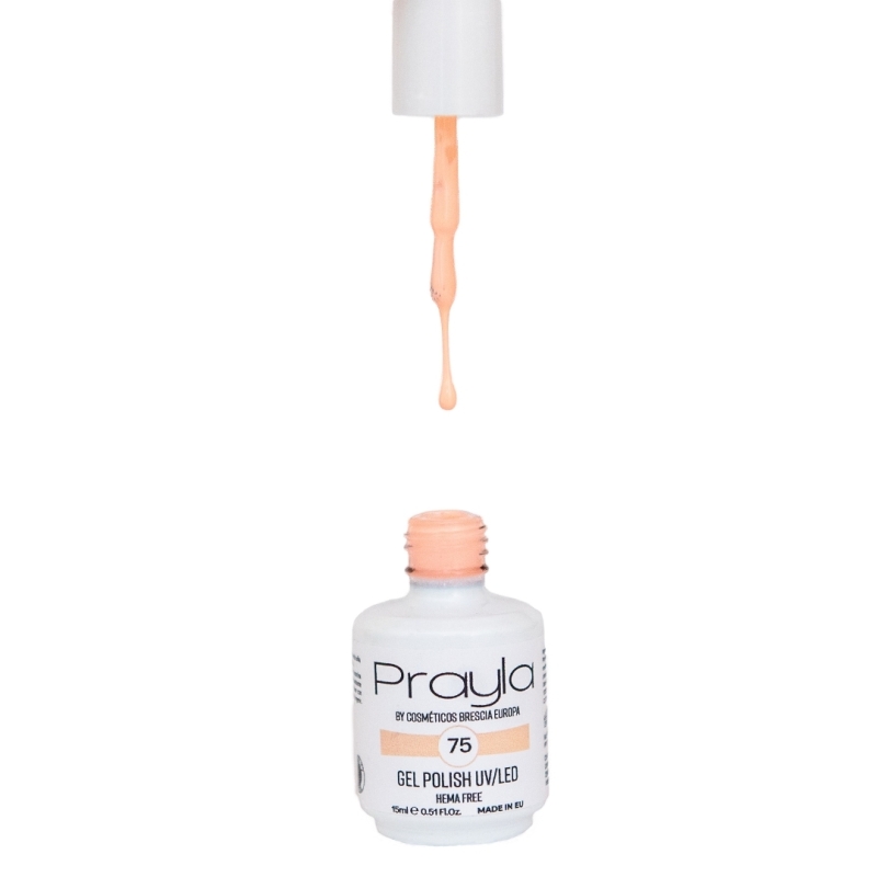 Gel polish UV/LED 75, hema free - Prayla (15 ml)