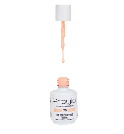 Gel polish UV/LED 75, hema free - Prayla (15 ml)