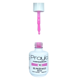 Gel polish UV/LED 10, hema free - Prayla (15 ml)