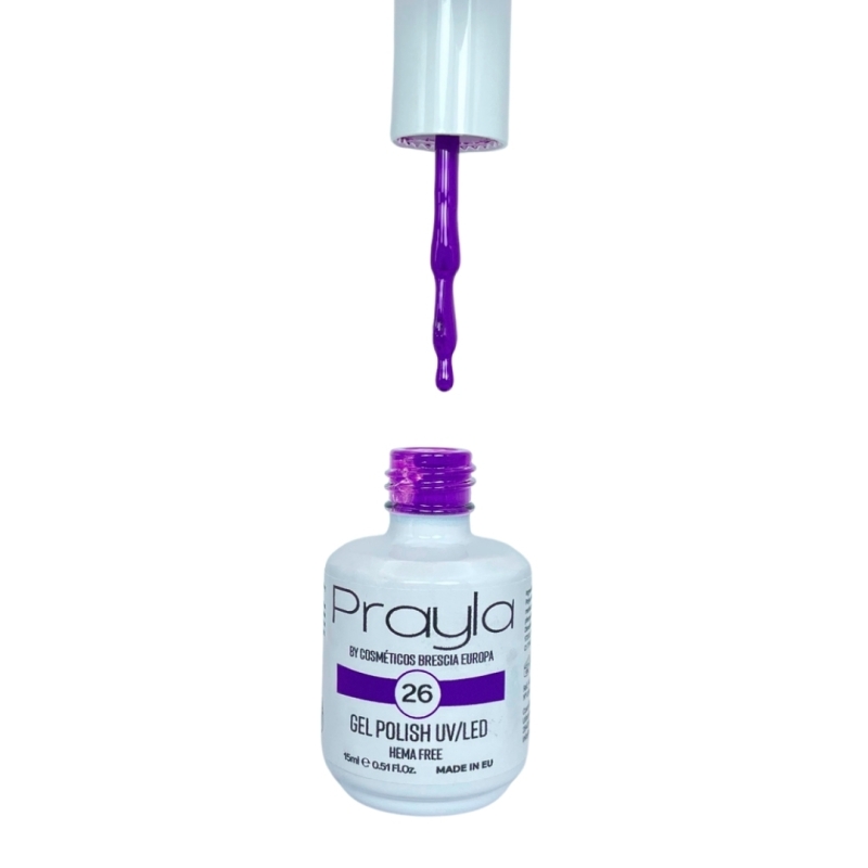 Gel polish UV/LED 26, hema free - Prayla (15 ml) Gel polish UV/LED 26, hema free - Prayla (15 ml)