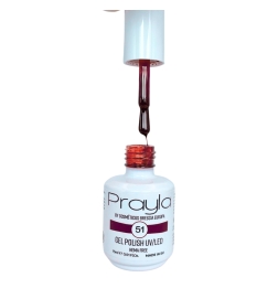 Gel polish UV/LED 51, hema free - Prayla (15 ml)