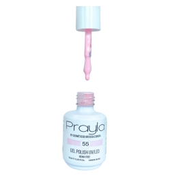Gel polish UV/LED 55, hema free - Prayla (15 ml)