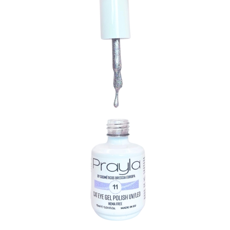 Cat eye - Gel polish UV/LED 11, hema free - Prayla (15 ml) Cat eye - Gel polish UV/LED 11, hema free - Prayla (15 ml)