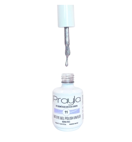 Cat eye - Gel polish UV/LED 11, hema free - Prayla (15 ml)