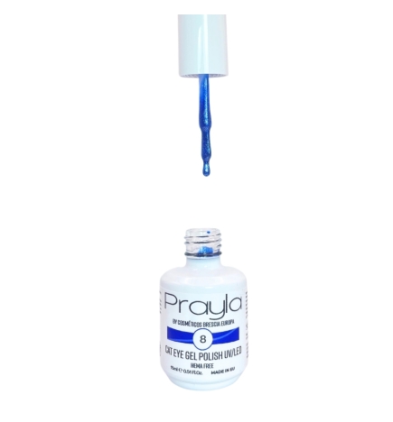 Cat eye - Gel polish UV/LED 8, hema free - Prayla (15 ml)