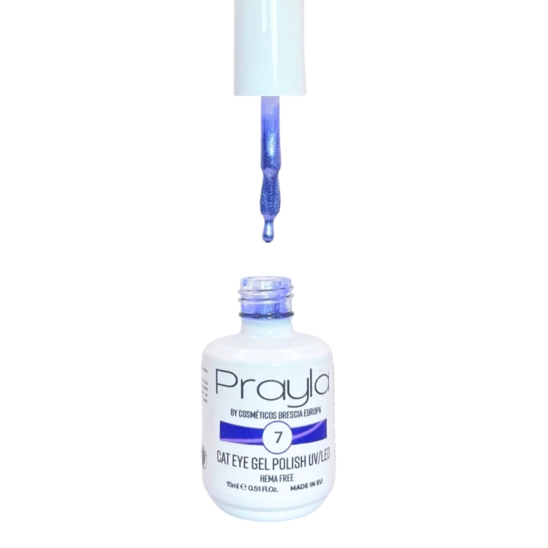Cat eye - Gel polish UV/LED 7, hema free - Prayla (15 ml) Cat eye - Gel polish UV/LED 7, hema free - Prayla (15 ml)