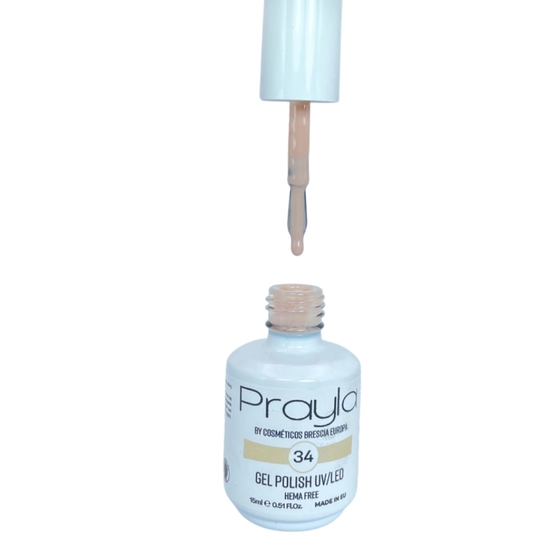 Gel polish UV/LED 34, hema free - Prayla (15 ml)