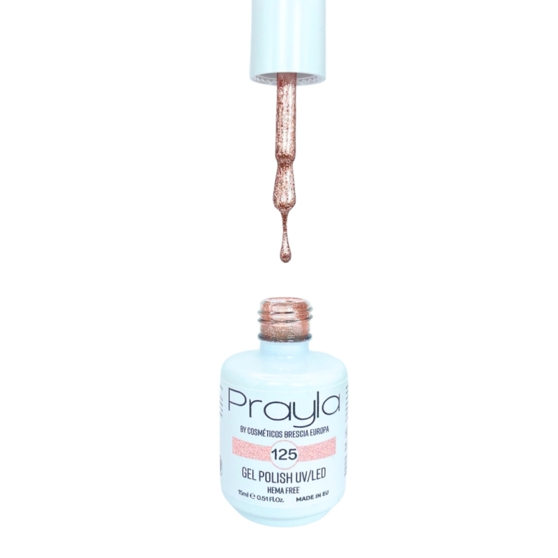 Gel polish UV/LED 125, hema free - Prayla (15 ml) Gel polish UV/LED 125, hema free - Prayla (15 ml)