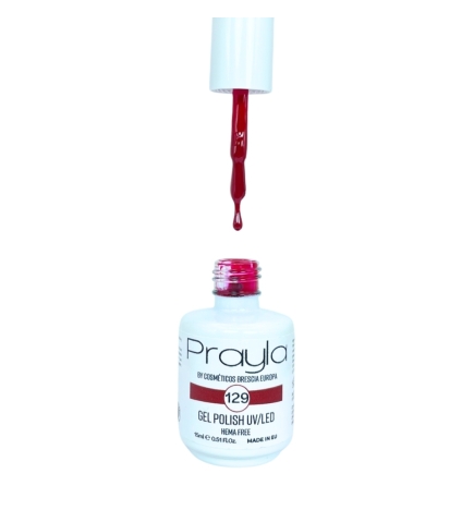 Gel polish UV/LED 129, hema free - Prayla (15 ml)