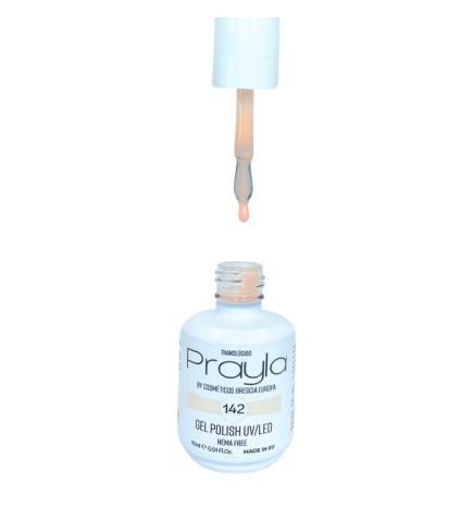 Gel polish UV/LED 142, hema free - Prayla (15 ml)
