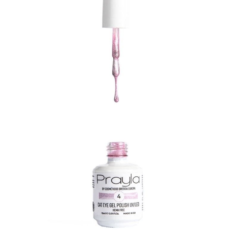 Cat eye - Gel polish UV/LED 4, hema free - Prayla (15 ml) Cat eye - Gel polish UV/LED 4, hema free - Prayla (15 ml)