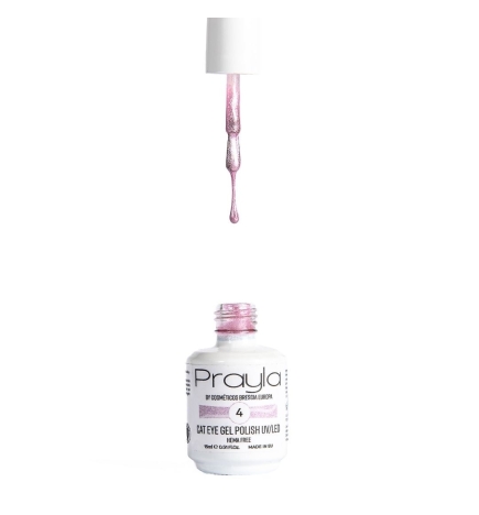 Cat eye - Gel polish UV/LED 4, hema free - Prayla (15 ml)