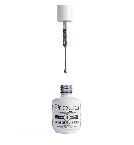 Cat eye - Gel polish UV/LED 3, hema free - Prayla (15 ml)