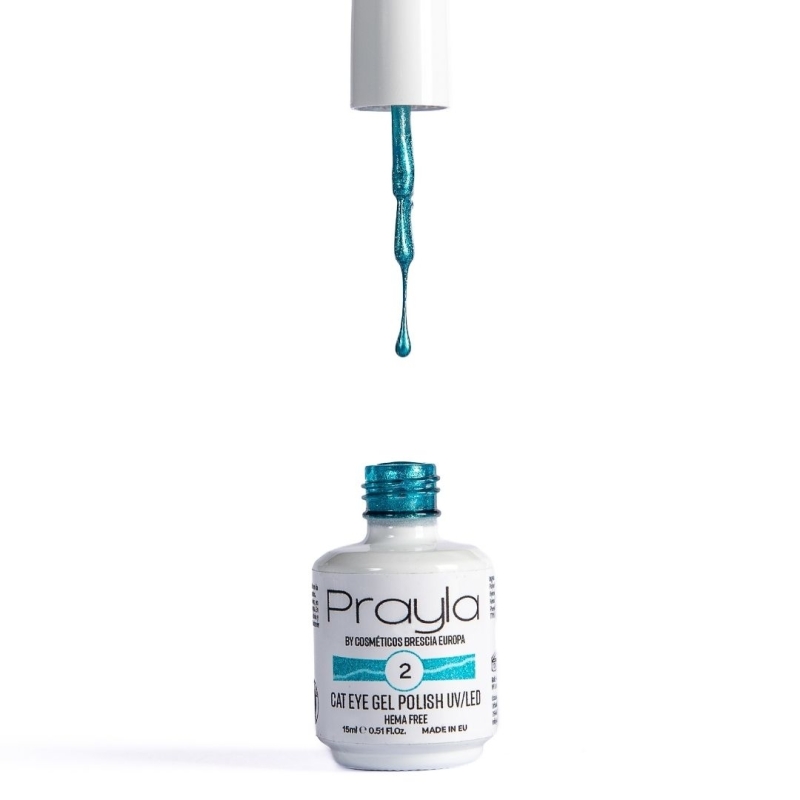 Cat eye - Gel polish UV/LED 2, hema free - Prayla (15 ml) Cat eye - Gel polish UV/LED 2, hema free - Prayla (15 ml)