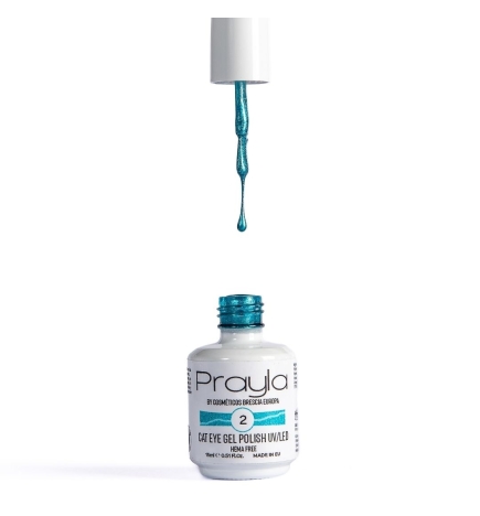 Cat eye - Gel polish UV/LED 2, hema free - Prayla (15 ml)