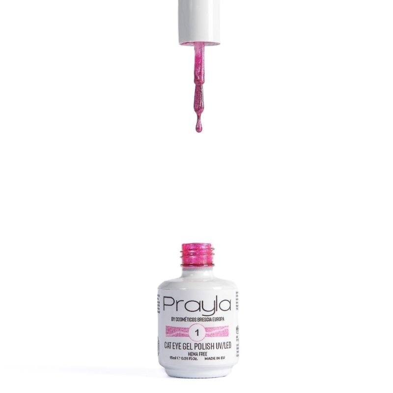Cat eye - Gel polish UV/LED 1, hema free - Prayla (15 ml)