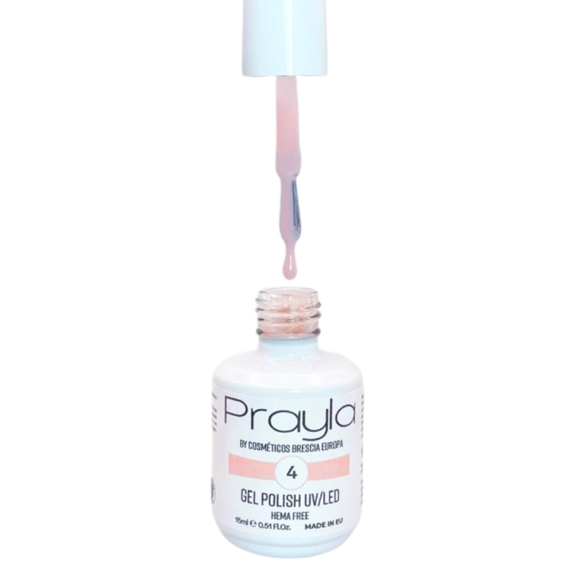 Gel polish UV/LED 4, hema free - Prayla (15 ml)