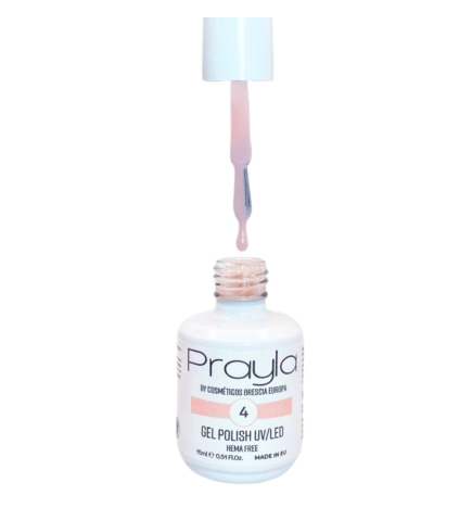 Gel polish UV/LED 4, hema free - Prayla (15 ml)