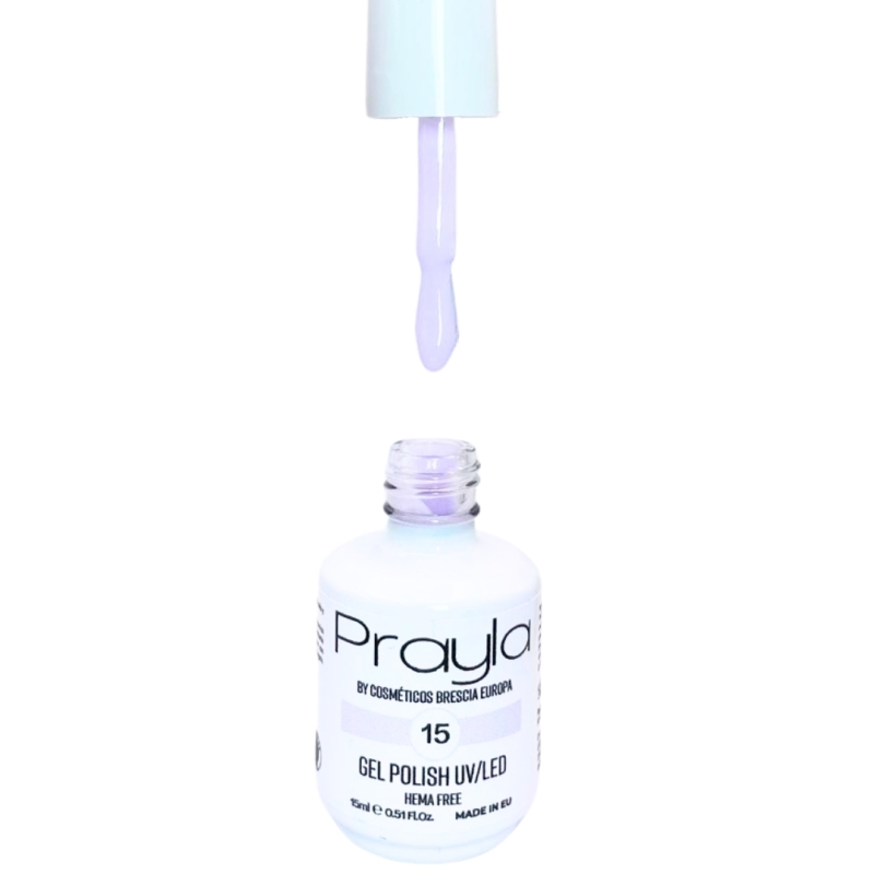 Gel polish UV/LED 15, hema free - Prayla (15 ml)