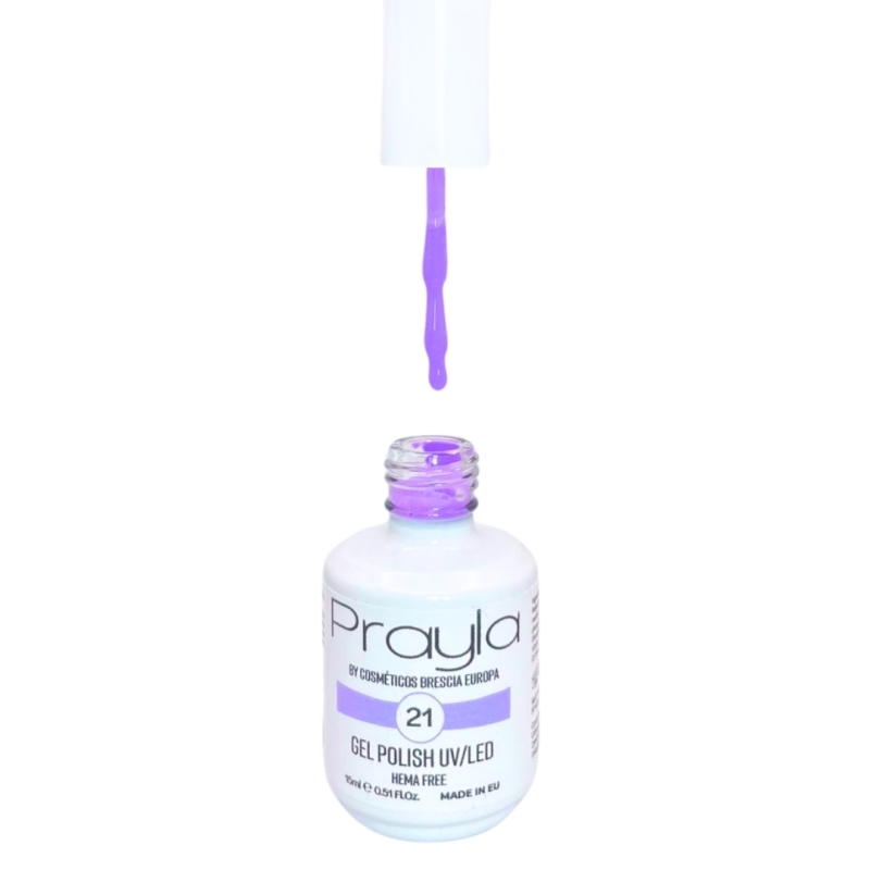 Gel polish UV/LED 21, hema free - Prayla (15 ml)