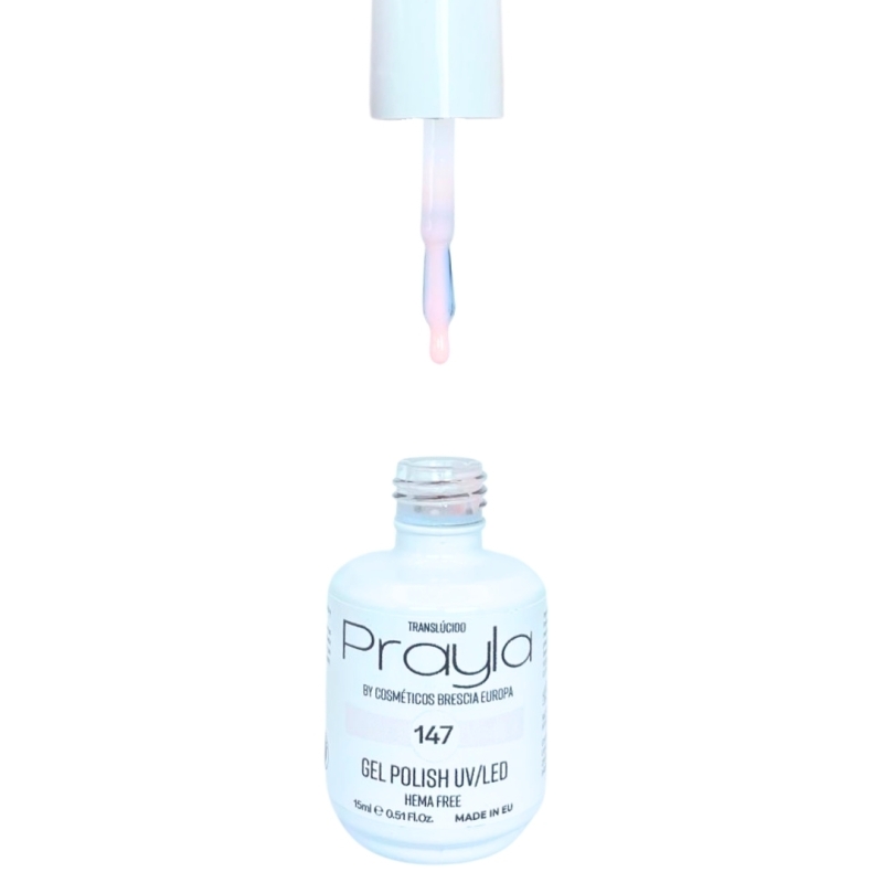 Gel polish UV/LED 147, hema free - Prayla (15 ml)