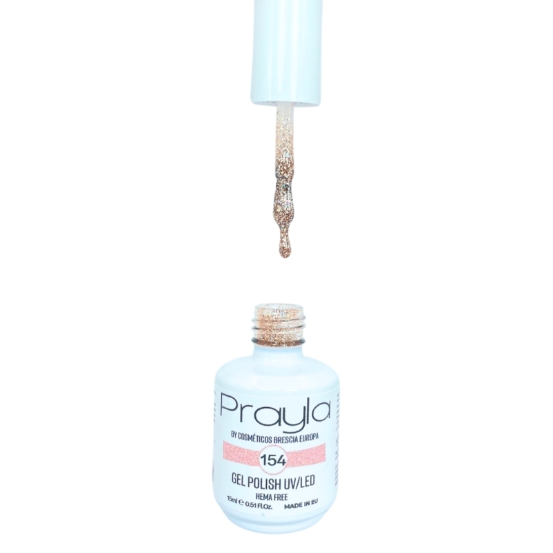 Gel polish UV/LED 154, hema free - Prayla (15 ml)