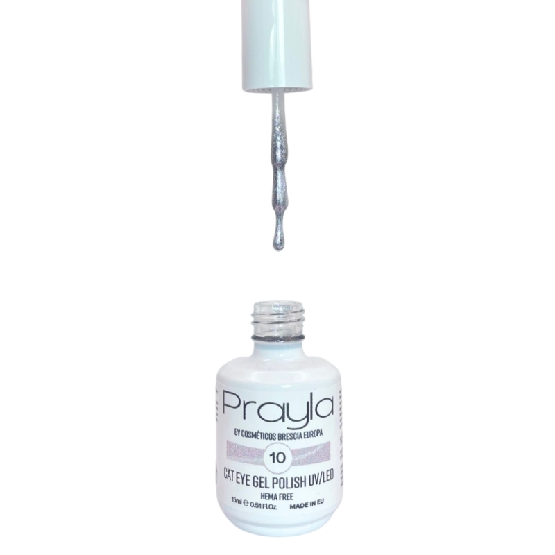 Cat eye - Gel polish UV/LED 10, hema free - Prayla (15 ml)