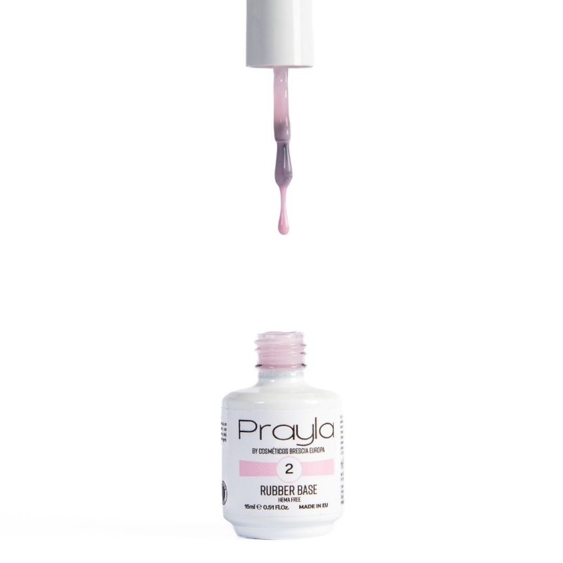 Rubber base gel polish 2 - Prayla (15 ml) Rubber base gel polish 2 - Prayla (15 ml)