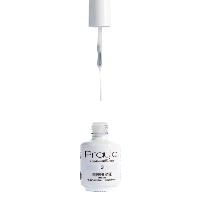 Rubber base gel polish 3 - Prayla (15 ml) Rubber base gel polish 3 - Prayla (15 ml)