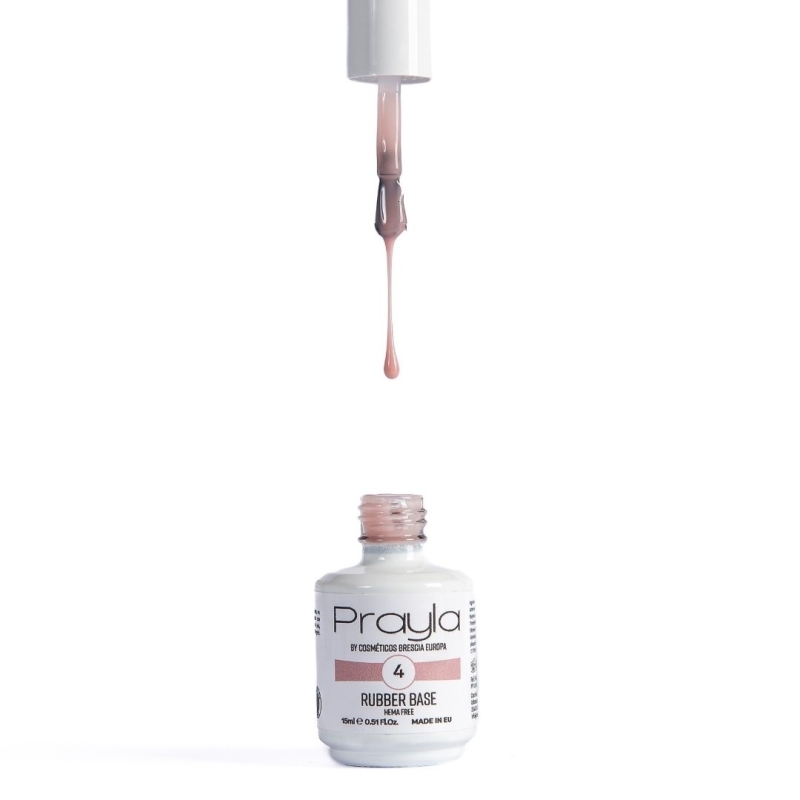 Rubber base gel polish 4 - Prayla (15 ml) Rubber base gel polish 4 - Prayla (15 ml)