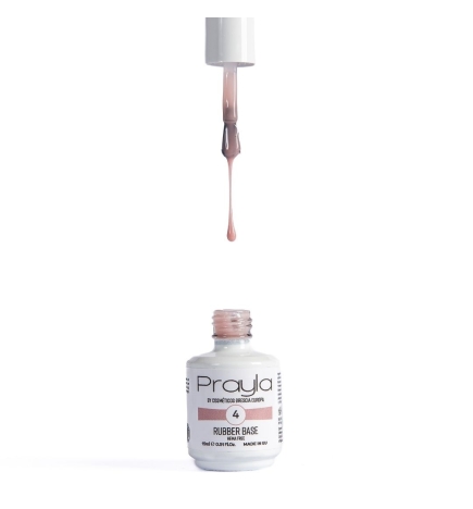 Rubber base gel polish 4 - Prayla (15 ml)