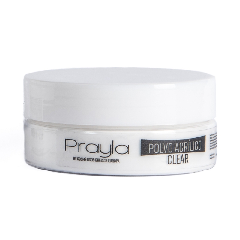 Polvo acrílico clear - Prayla (40 g, 80 g)