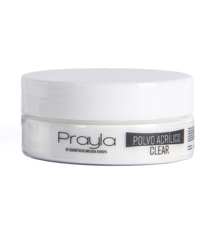 Polvo acrílico clear - Prayla (40 g, 80 g)